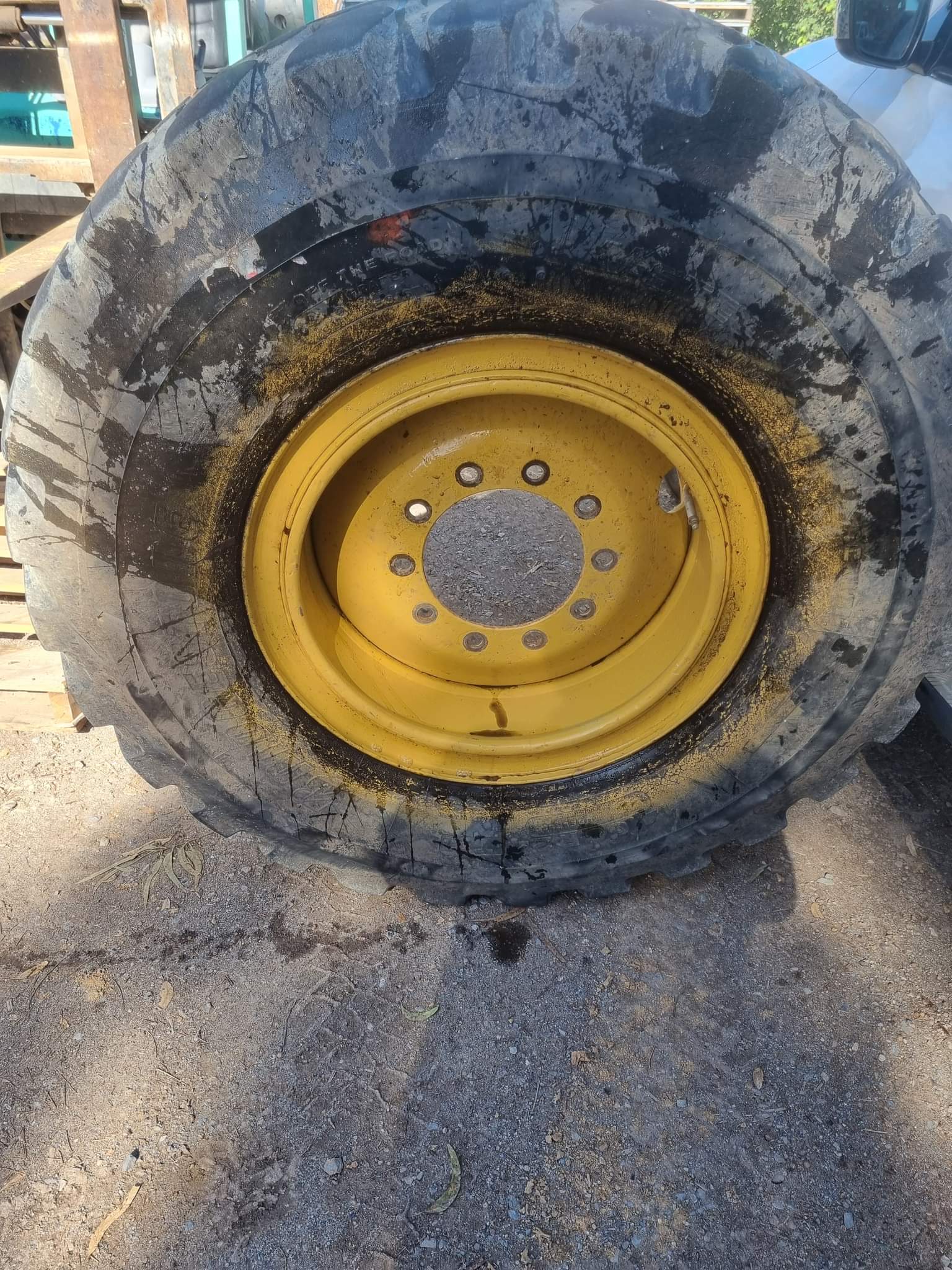 SOLD   14/24R On Rim, Believed To Be A 12H Spare